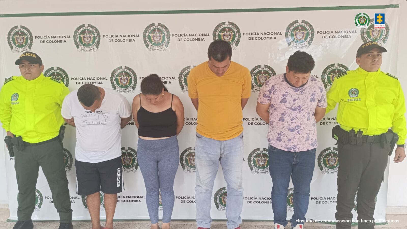 El exgerente de la sucursal bancaria de Natagaima, Tolima, fue capturado junto a otros cómplices en la ciudad de Neiva, Huila
