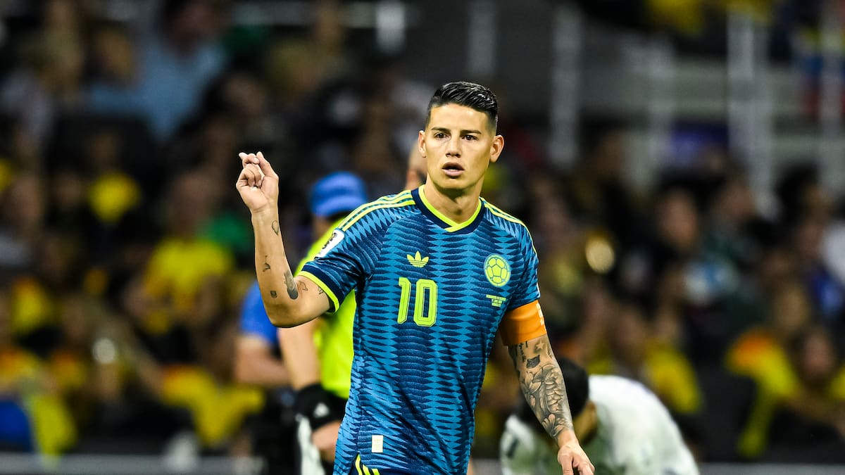 ¿Por qué James Rodríguez no jugó todo el partido ? Néstor Lorenzo aclaró la situación del jugador