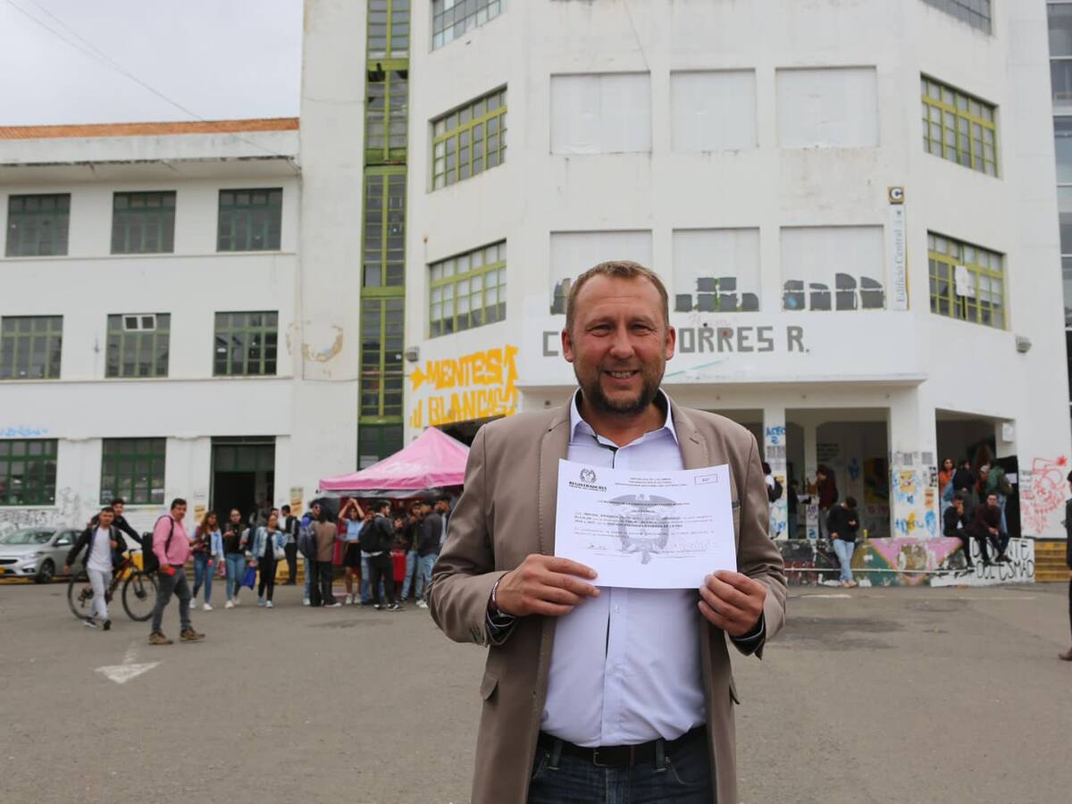 No fue admitida la acción de nulidad electoral de Mikhail Krasnov como alcalde de Tunja