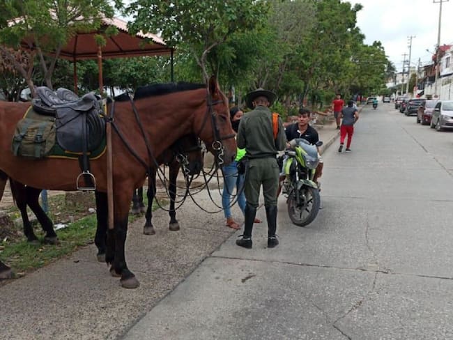 Hombres pretendían trabajar de mototaxi con casa por cárcel en Cartagena