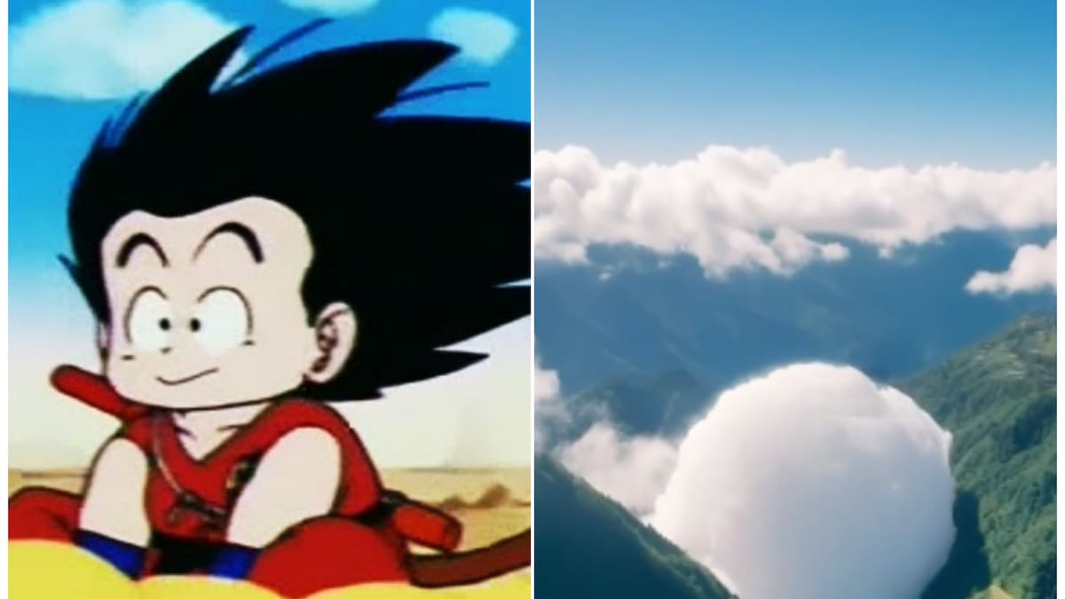 ¿Es posible que una persona pueda volar en una nube como la de Gokú? Esto dice la ciencia