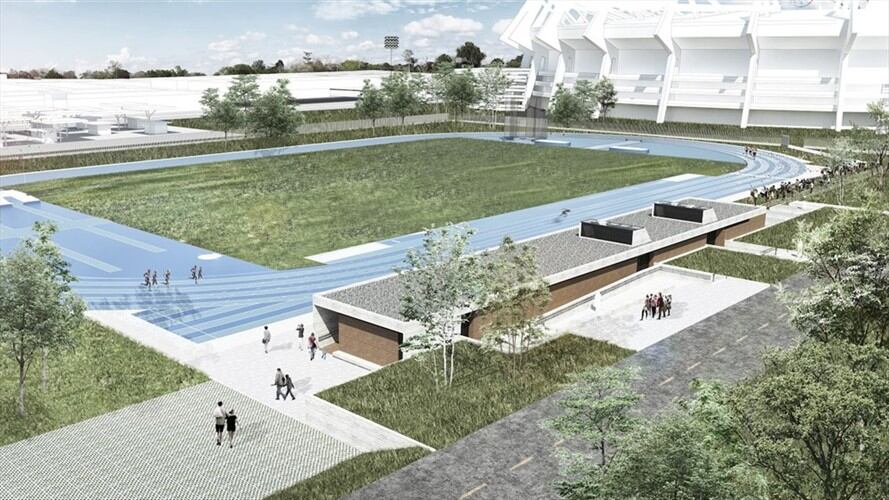 Hoy ponen la primera piedra del nuevo estadio de atletismo en Barranquilla. Foto: Alcaldía de Barranquilla