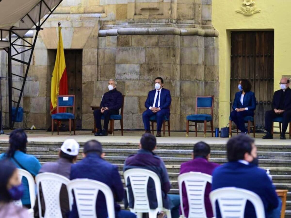 Así se llevó a cabo el acto de perdón y reconciliación en Bogotá
