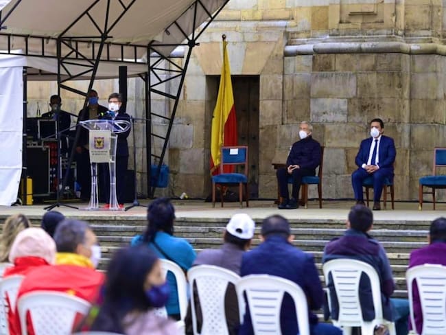 Así se llevó a cabo el acto de perdón y reconciliación en Bogotá