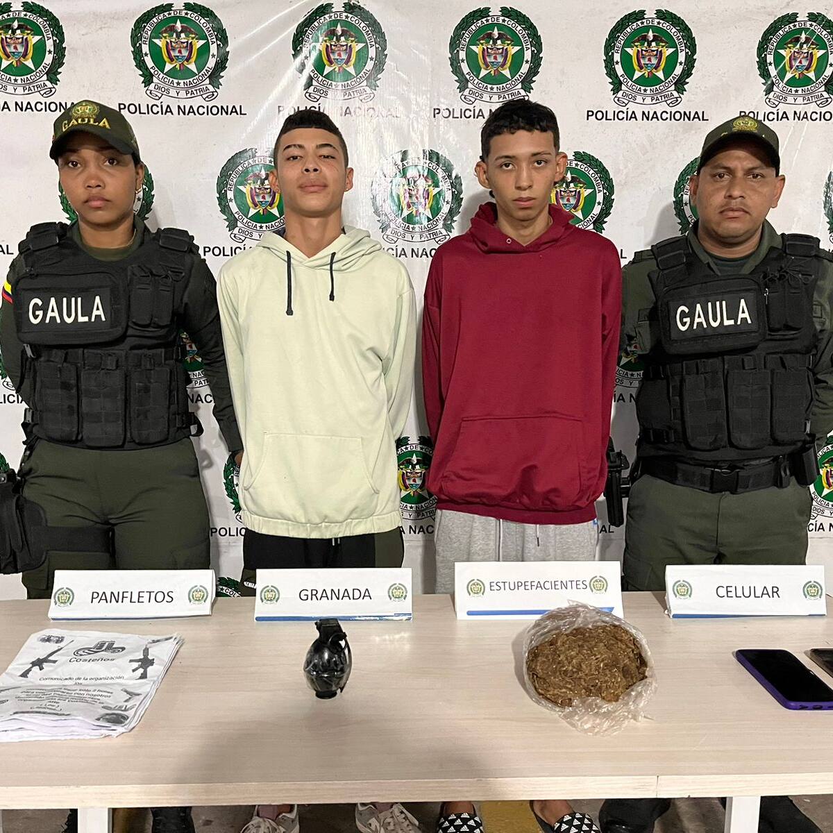 Capturan a tres personas señaladas de cobrar extorsiones en Barranquilla y Malambo