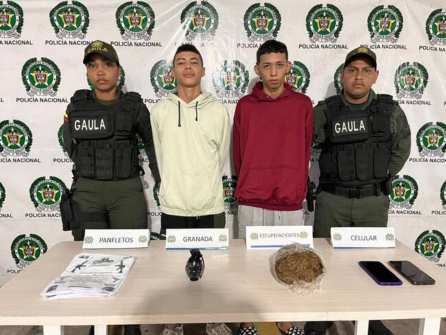 Capturan a tres personas señaladas de cobrar extorsiones en Barranquilla y Malambo
