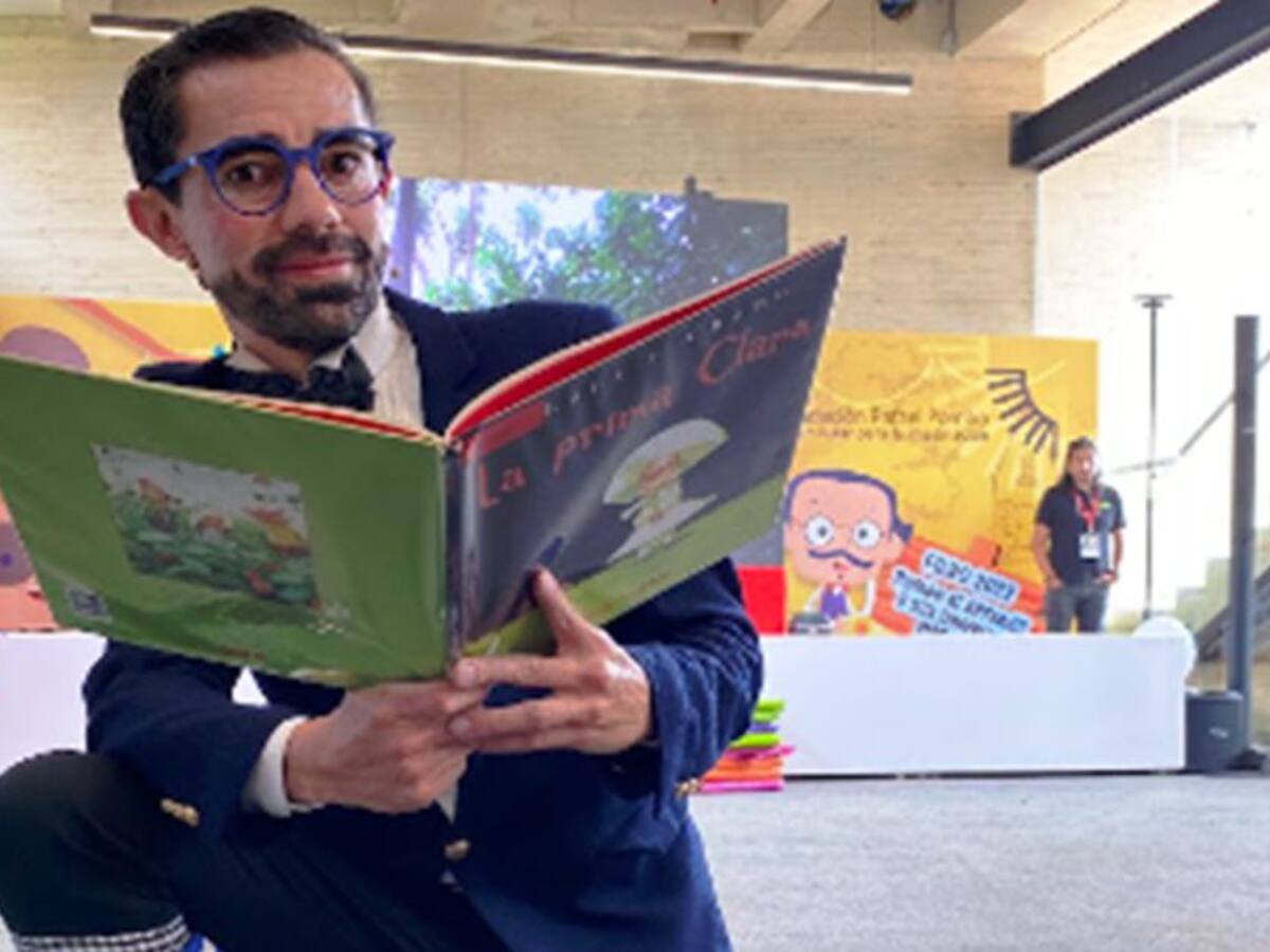 Pombo y sus personajes en la V Feria Latinoamericana del Libro de Cartagena