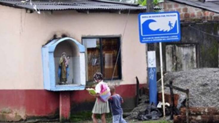 Niñas del Chocó lideran un grupo de emergencias