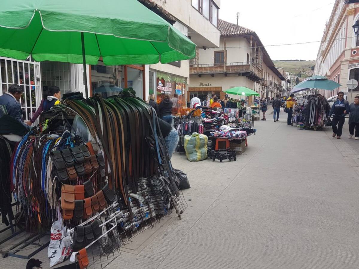Desilusión entre vendedores informales de Tunja por el avance del centro comercial
