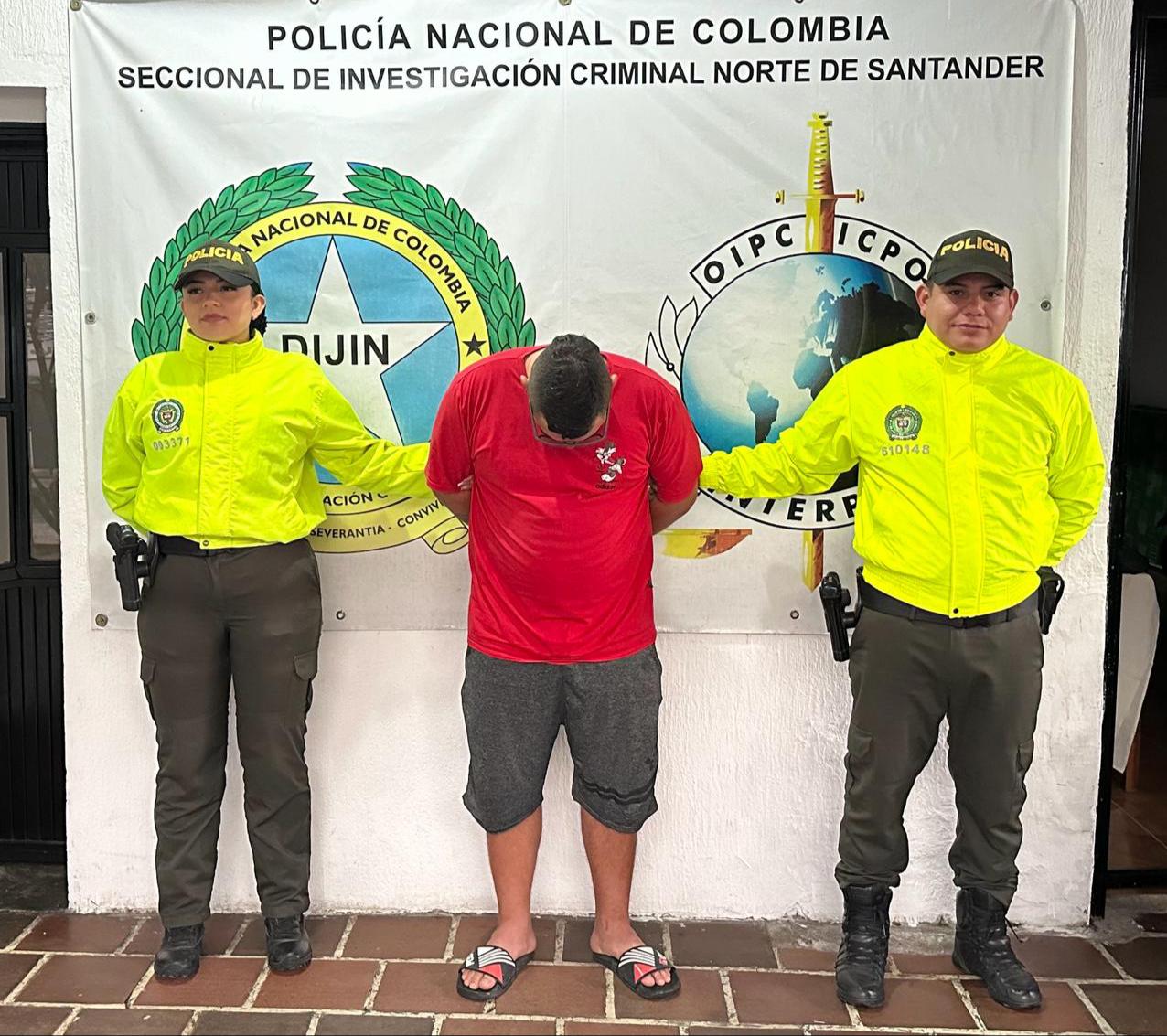 Capturan a último integrante de banda Osiris que en Ocaña. Foto: DENOR