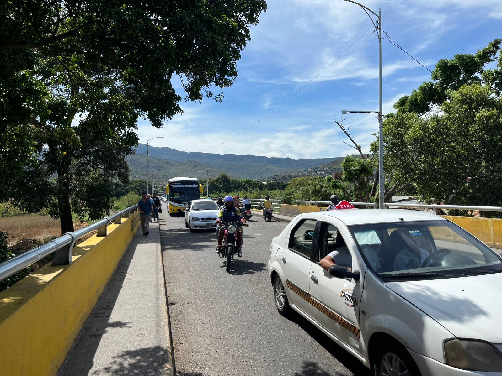 Puente internacional Simón Bolívar. / Foto: Jenny Márquez.