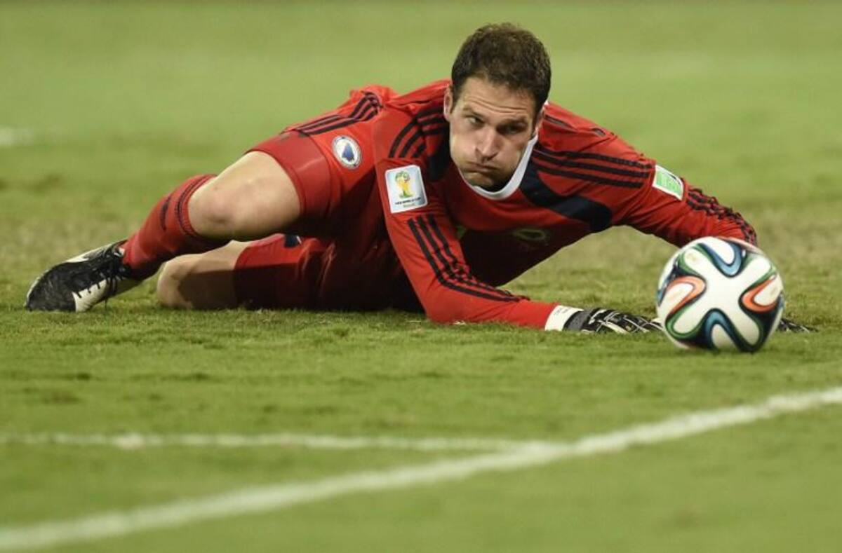 Peter Odemwingie marcó el único gol del partido en el que los nigerianos sobrepasaron a los bosnios que se despiden del Mundial.