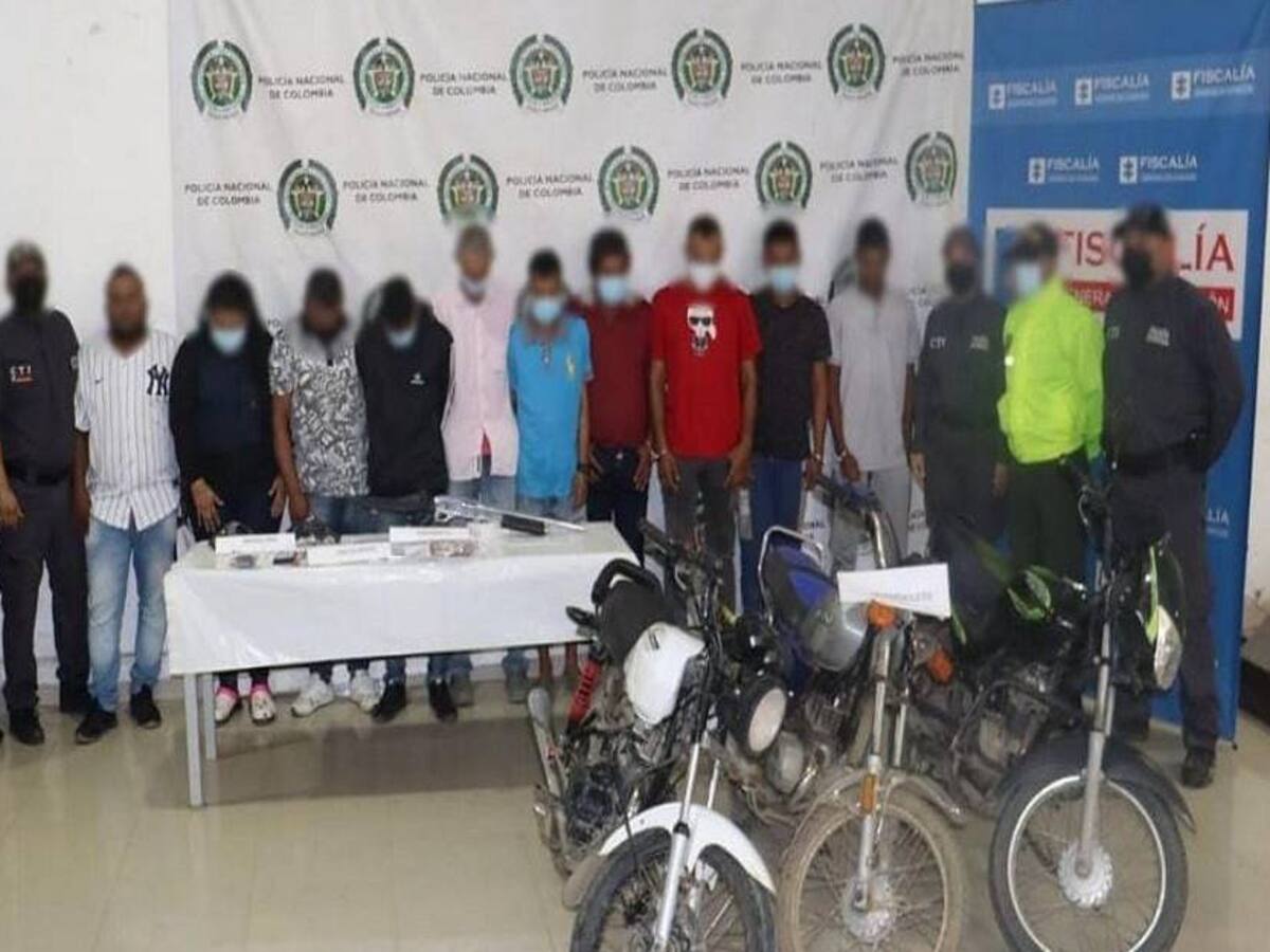 73 miembros del Clan del Golfo han sido capturados en 20 días en Córdoba