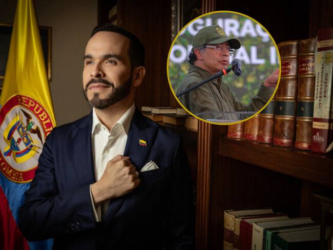 Abelardo de la Espriella y Gustavo Petro. Fotos: (Colprensa-Campaña De La Espriella) / (Cortesía: Presidencia)