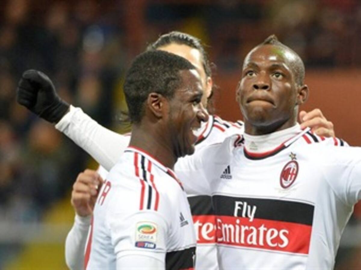 Con pase gol de Zapata a Balotelli, Milán derrotó a Génova