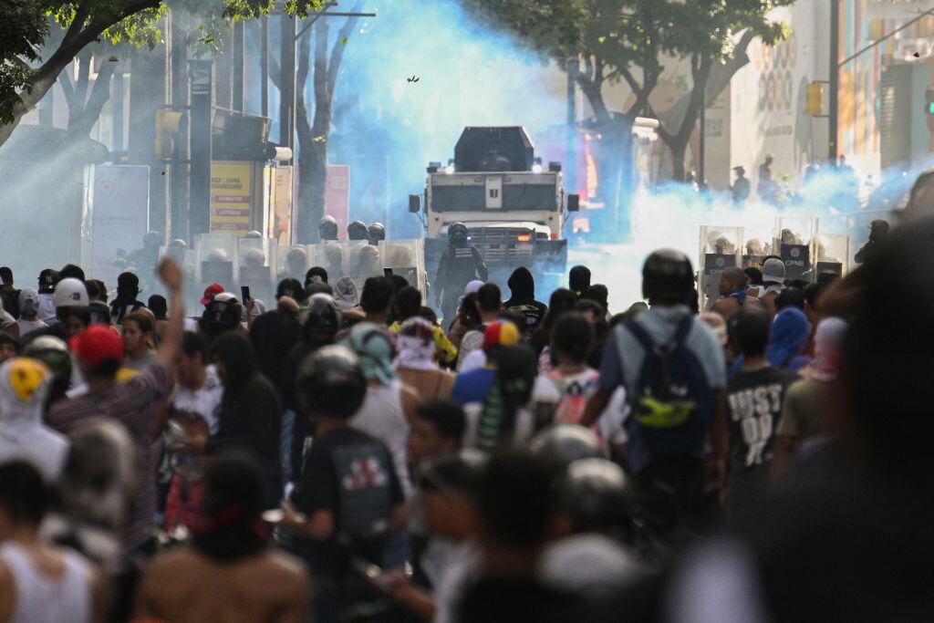 Protestas en Venezuela. I Foto: FEDERICO PARRA/AFP via Getty Images.