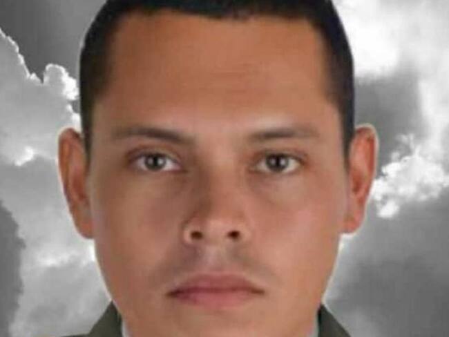 Patrullero Yimer Andrés Pardo Hernández, de la Unidad de Carabineros de la Policía Nacional.