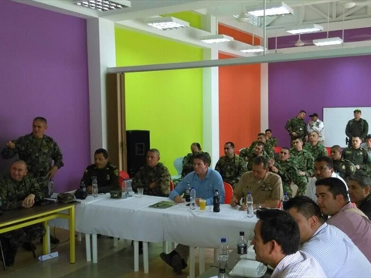 Ministro de Defensa presidió Consejo de Seguridad en Cubará, Boyacá