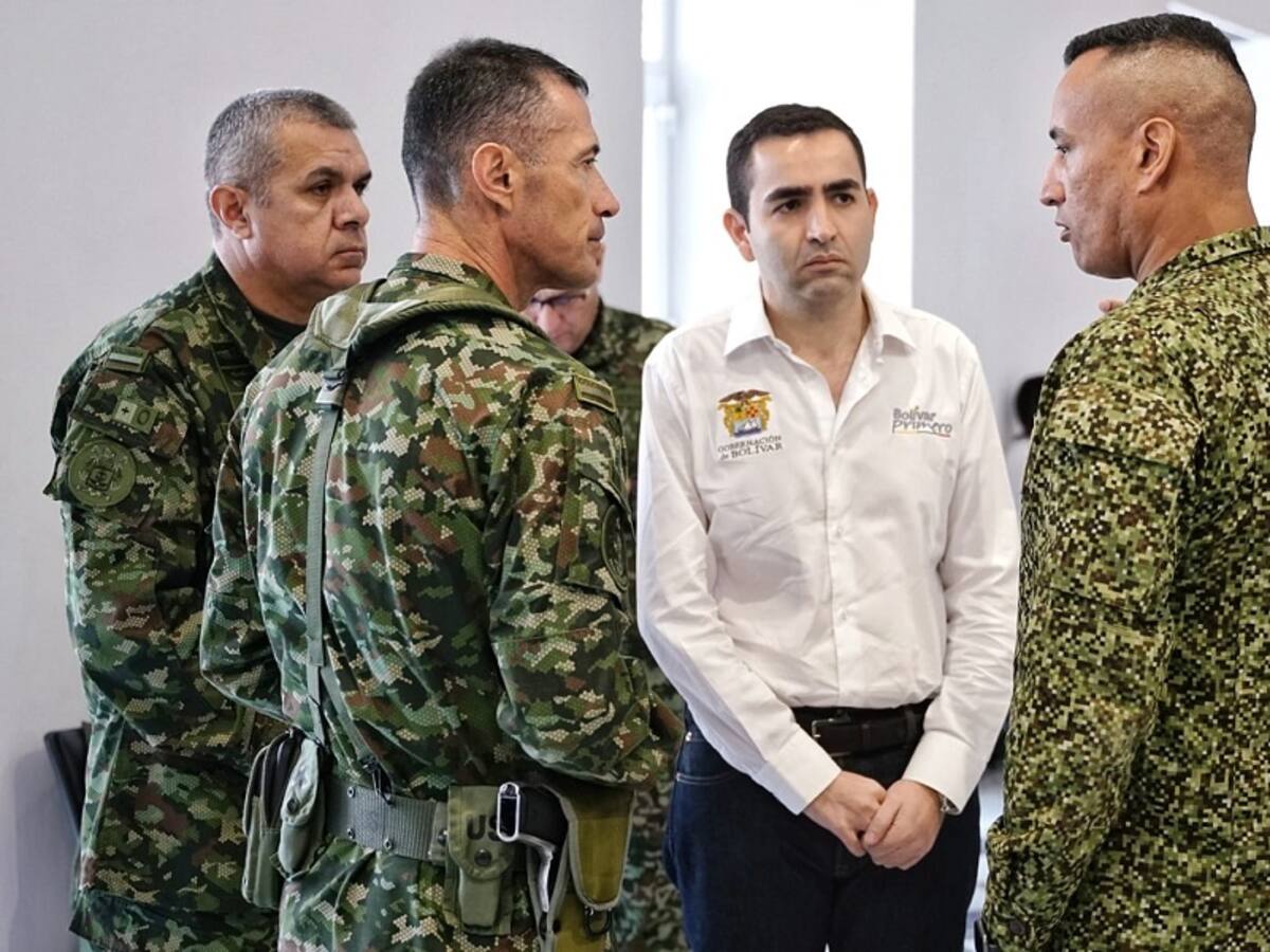 Gobernador Blel ordenó redoblar la seguridad en el sur de Bolívar
