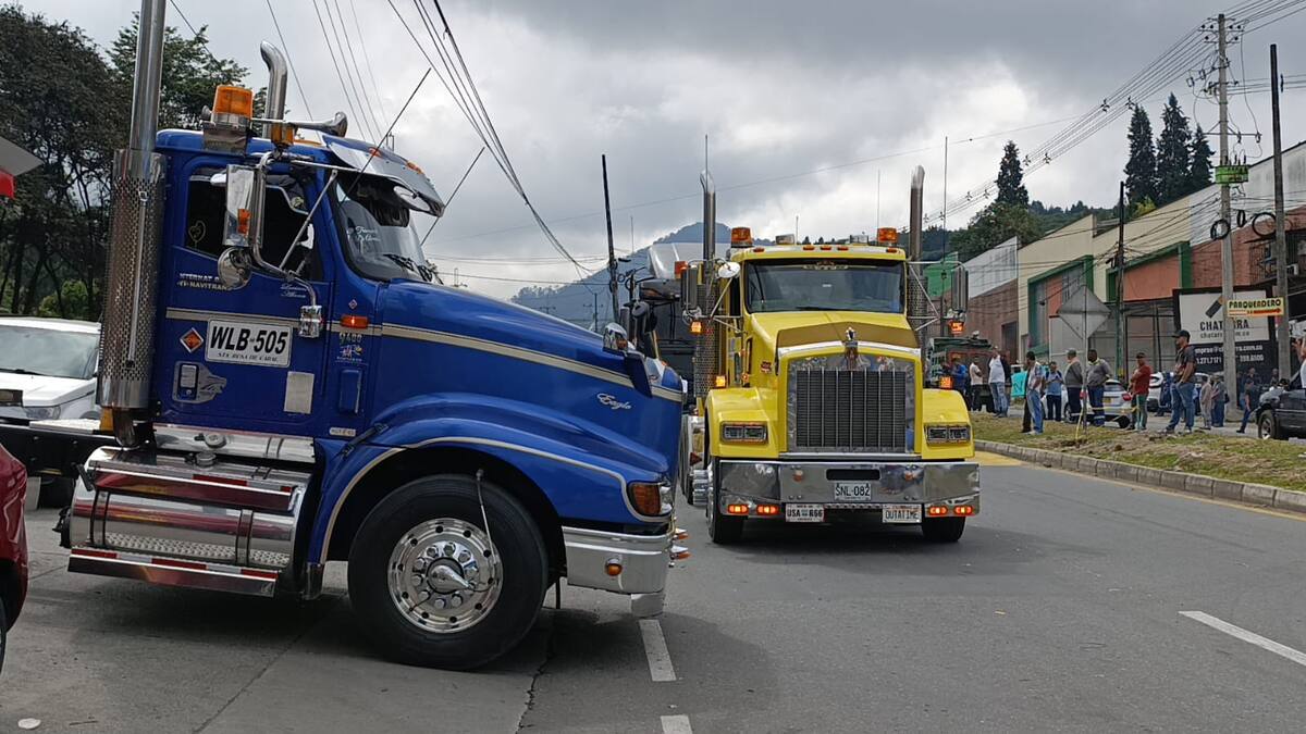 Declaran alerta amarilla hospitalaria en Caldas por el paro de transportadores