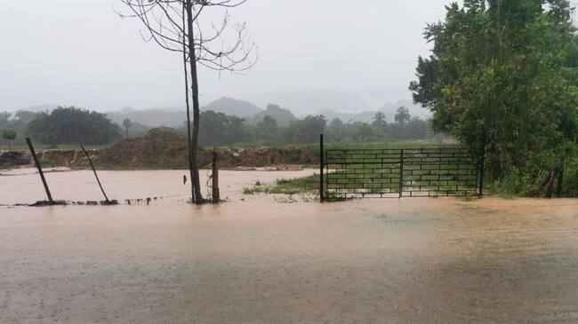 Fuertes lluvias en el oriente del Tolima