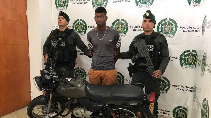 Capturan ladrón que le disparó a una persona para robarla