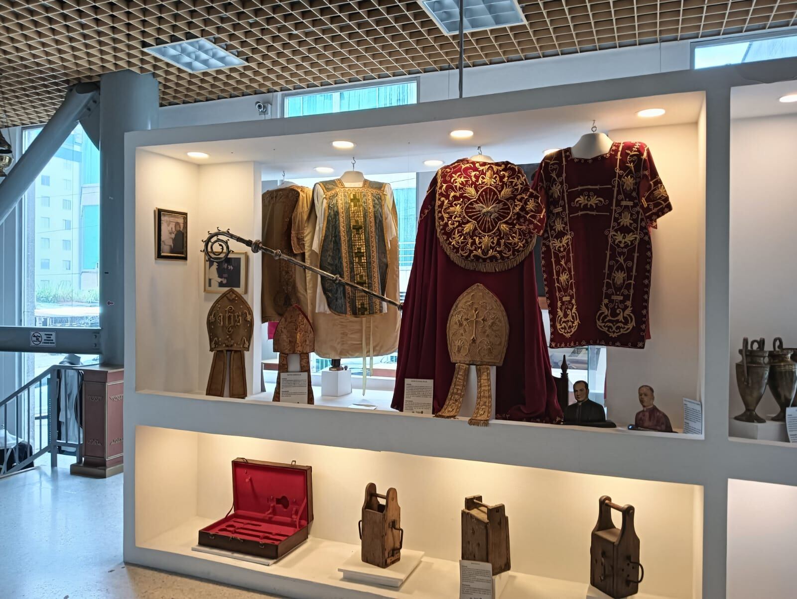 Museo de Arte Religioso, ubicado en el primer piso del Palacio Episcopal en Armenia. Foto: Adrián Trejos