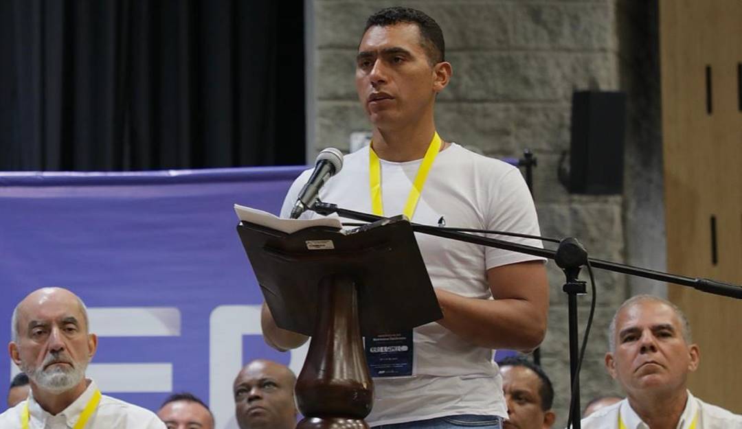 Exsoldado Yeris Andrés Gómez ante la JEP