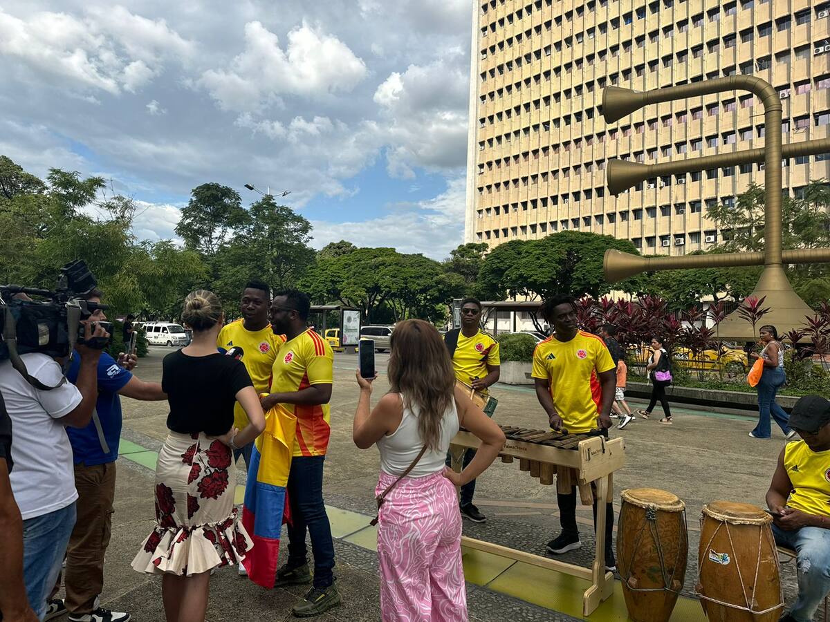 Selección Colombia en la final de la Copa América, Herencia de Timbiquí le hizo homenaje