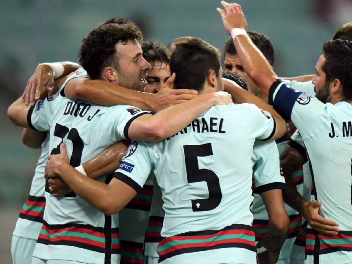 Sin Cristiano, Portugal golea y sigue líder de su grupo en la Eliminatoria