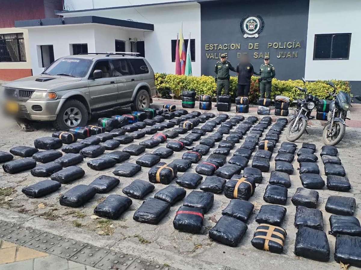 Incautan 415 kilos de marihuana en la zona rural del municipio del Valle de San Juan, Tolima
