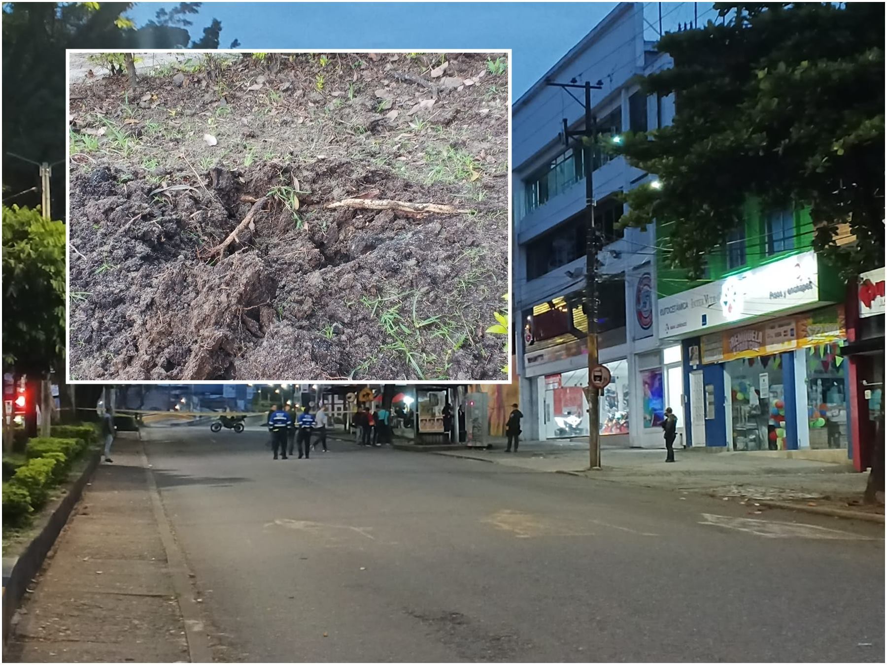 Detonación de una granda en Ibagué