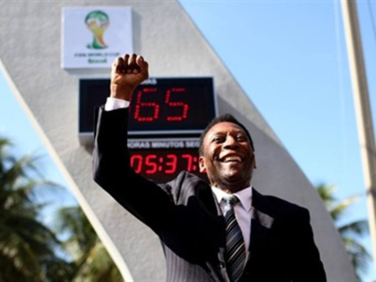 La FIFA y Pelé comienzan la cuenta regresiva para el Mundial