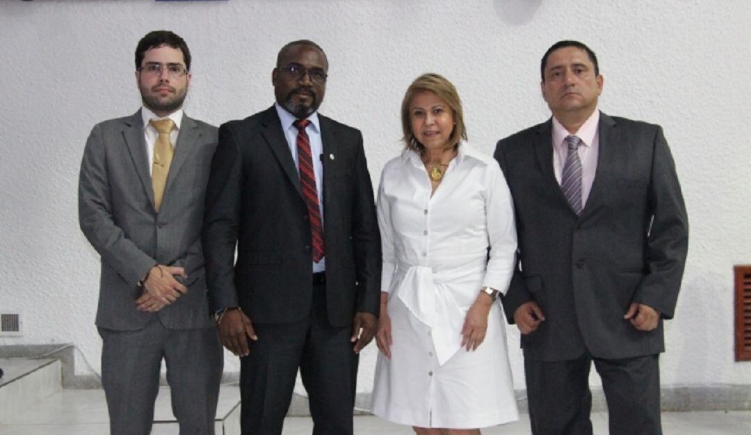 Candidatos: Oscar Fuentes Fernández, Yadir Antonio Torres Palacio, Noralba García Moreno y Felipe Fuentes Sanín