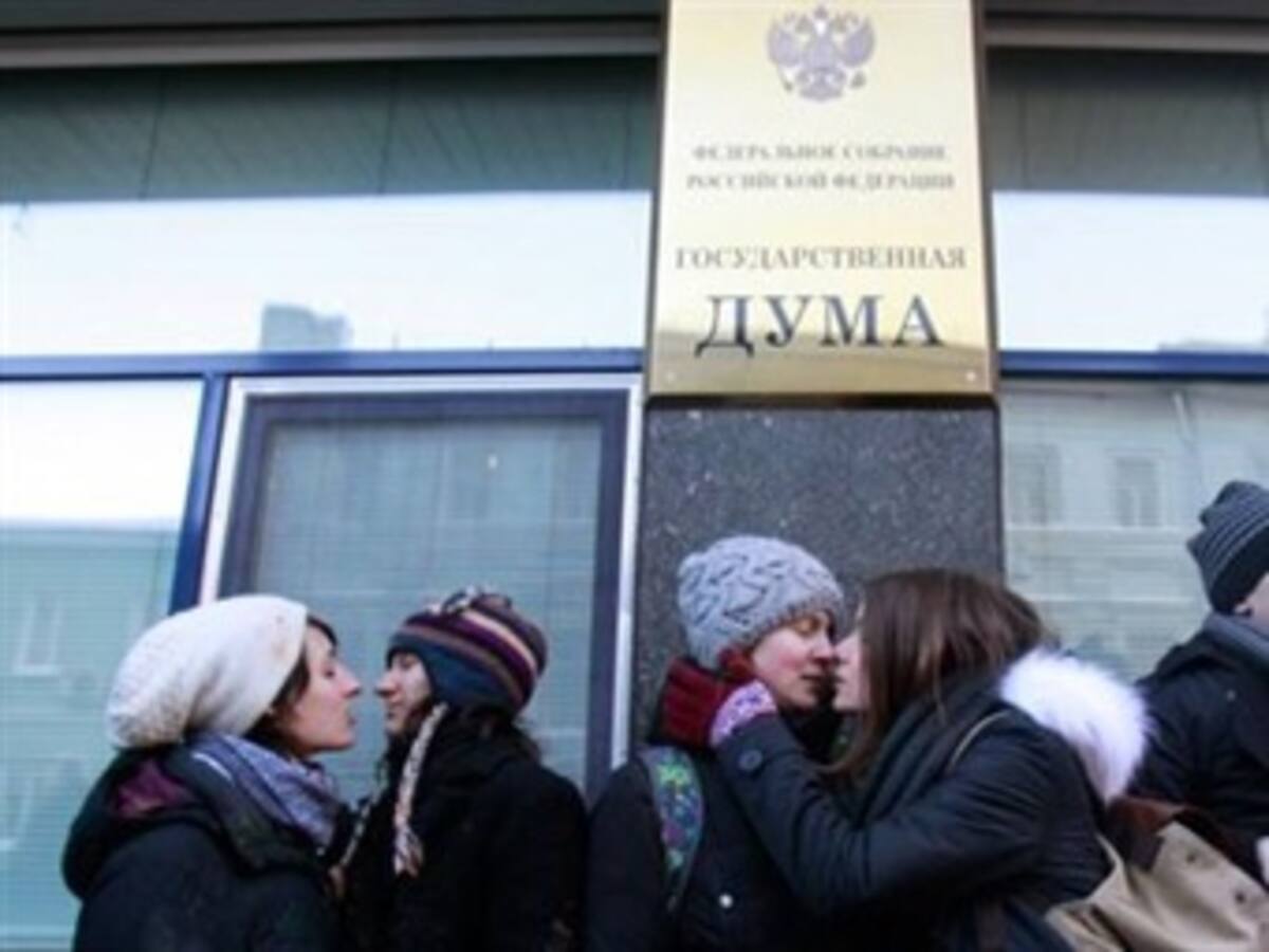 Las lesbianas también pueden ser felices en Rusia