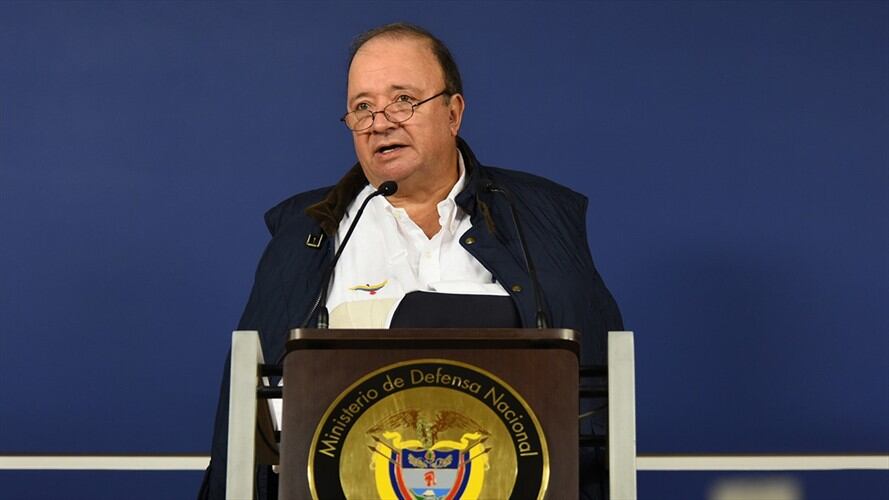 Luis Carlos Villegas/ Ministro de Defensa. Foto: Colprensa