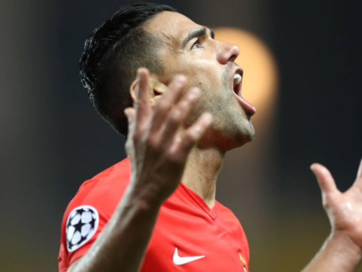 Falcao volvió a 'rugir', pero el Mónaco volvió a perder en Champions