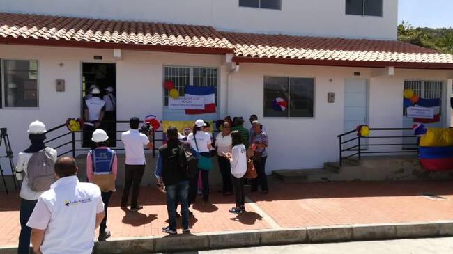 Entrega de vivienda en Gramalote