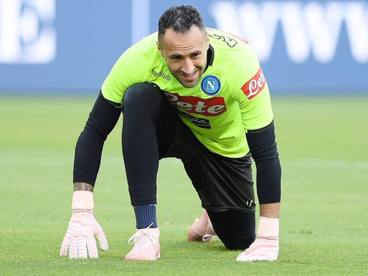 David Ospina fue suplente en la derrota 1-0 del Napoli ante el Inter