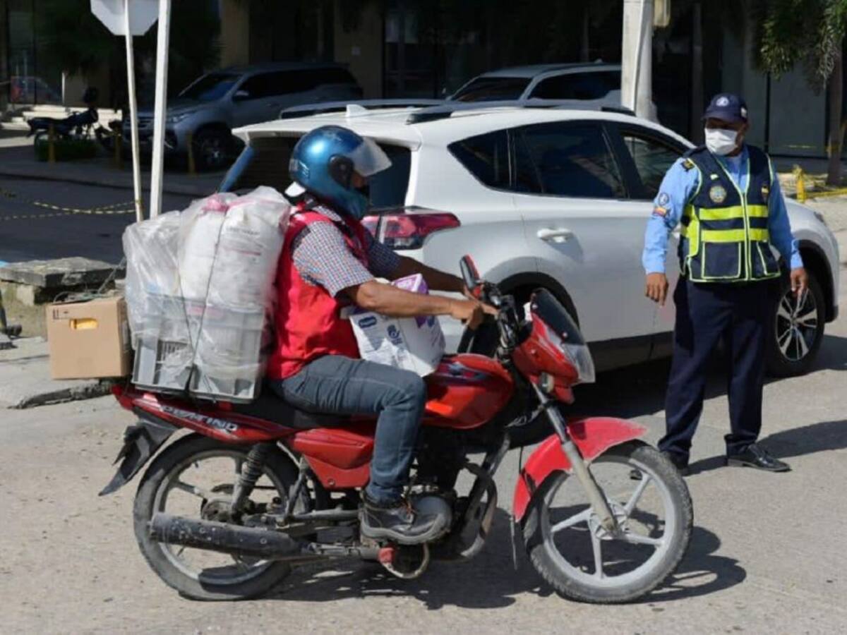 Este viernes 18 de diciembre, último día sin moto del 2020 en Cartagena