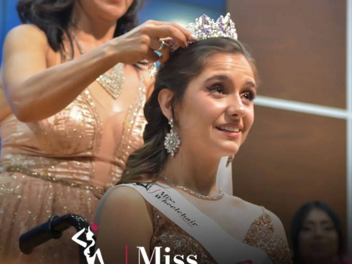 Quindiana fue elegida como primera princesa en concurso para mujeres en silla de ruedas