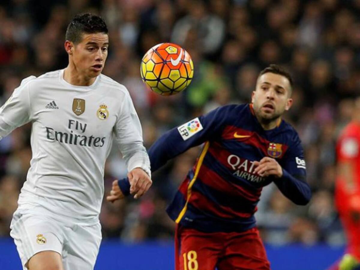 Los números de James en los clásicos ante el Barcelona