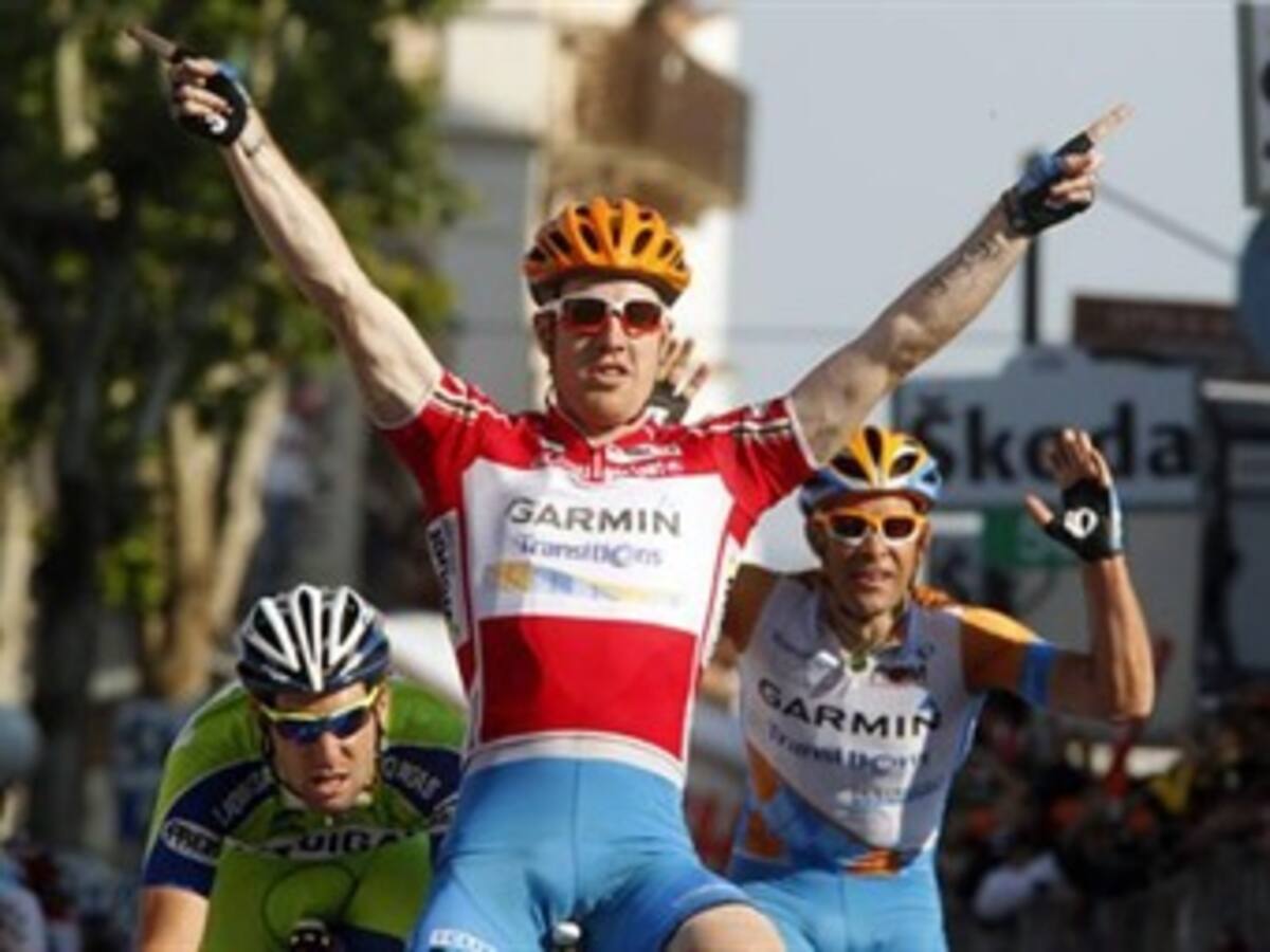 Leonardo Duque fue noveno en décima etapa del giro que ganó Tyler Farra