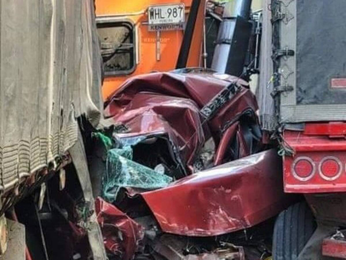 Una mujer y tres menores murieron en accidente en vías de La Guajira