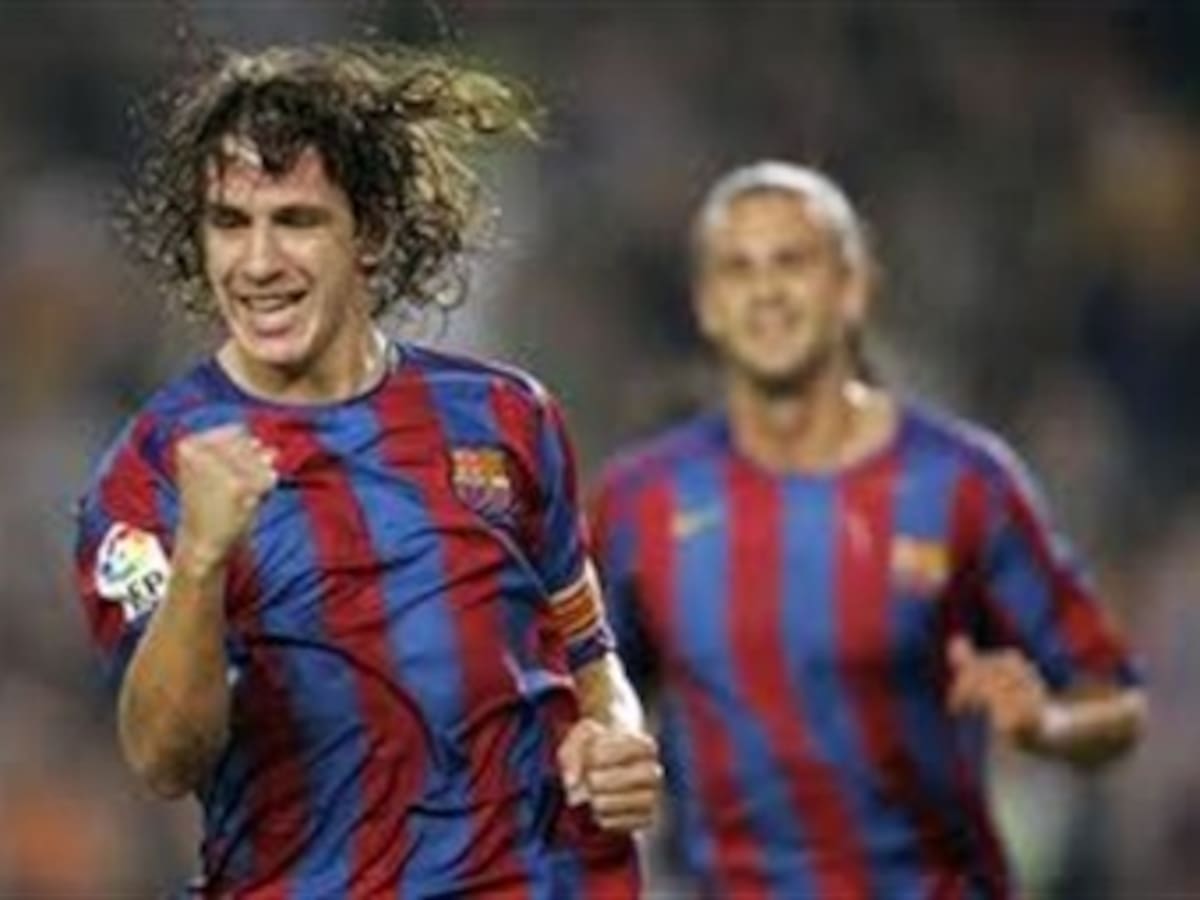 Puyol, baja entre siete y diez días por una rotura fibrilar