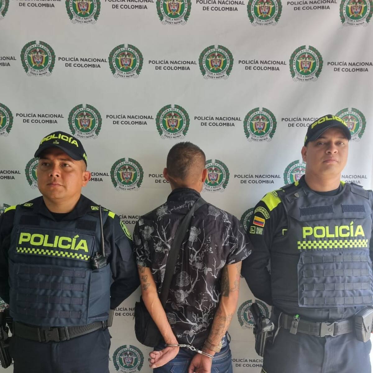 Capturan a alias Johan de 20 años en el barrio Solferino por tráfico de estupefacientes