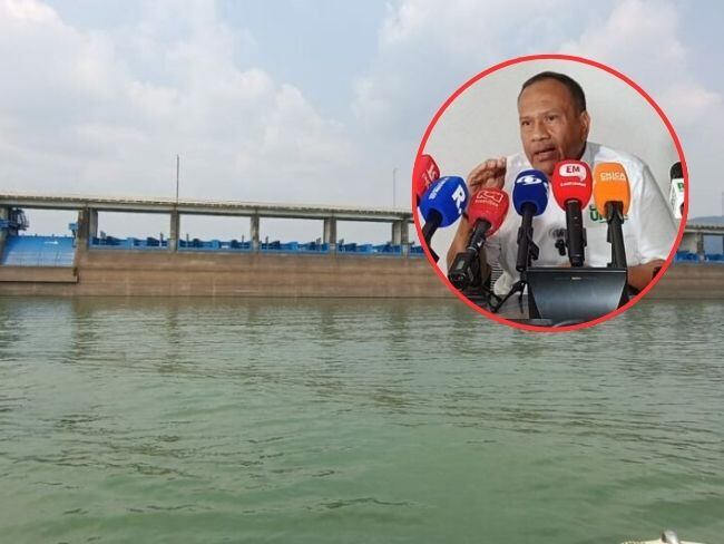 Juan Acevedo, primer suplente de la Presidencia de Urrá, confirmó que el embalse opera con normalidad.