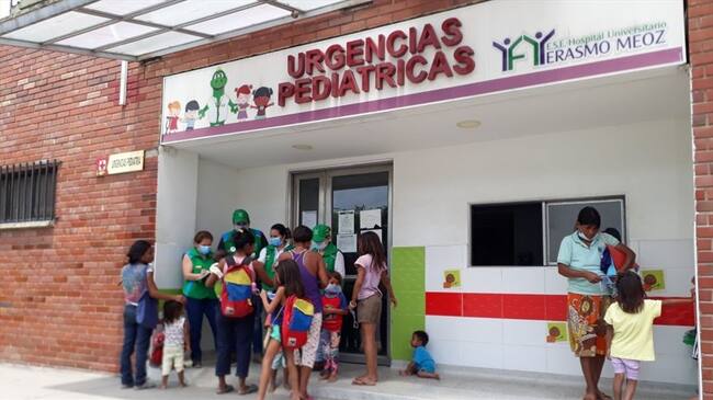 Aún quedan otros cincuenta menores que requieren atención médica, sin embargo sus padres no les permiten recibir asistencia.. Foto: Instituto Colombiano de Bienestar Familiar, Seccional Norte de Santander.