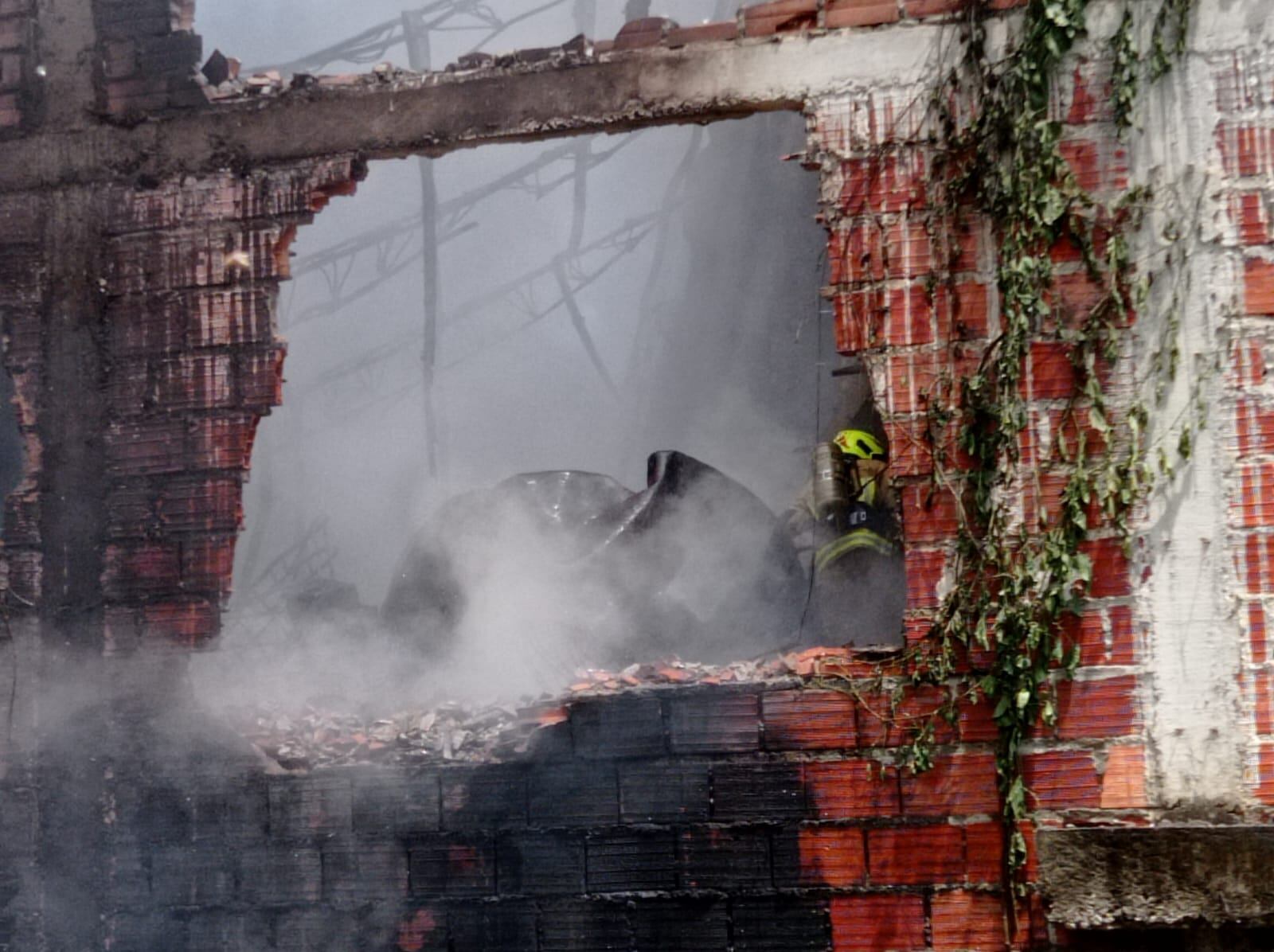 Incendio en fabrica, Cúcuta