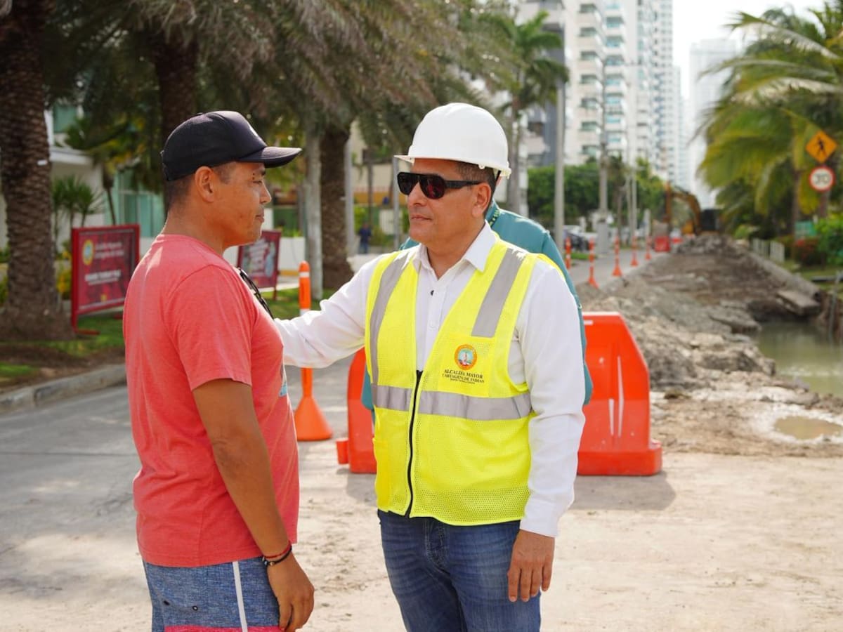 Proyecto ‘4 en 1′ de Bocagrande y Castillogrande inició nuevo frente de obra